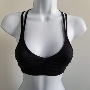 💟 2/$25 💟 // Unlined Black Racerback Bralette XS